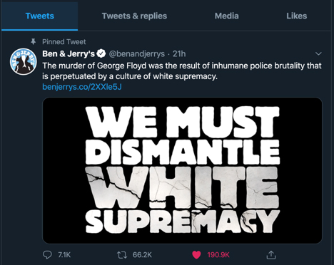 Ben & Jerry's White Supremacy